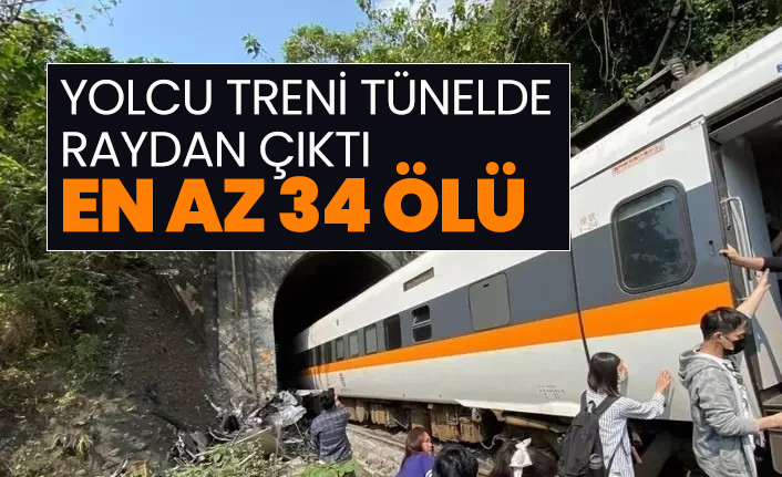 Yolcu treni tünelde raydan çıktı: En az 34 ölü