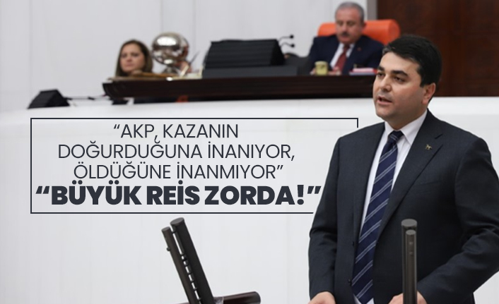 DP Lideri Gültekin Uysal “AKP, kazanın  doğurduğuna inanıyor,  öldüğüne inanmıyor” “Büyük Reis zorda!”