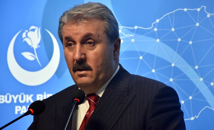 BBP Genel Başkanı Destici'den seçim barajı önerisi