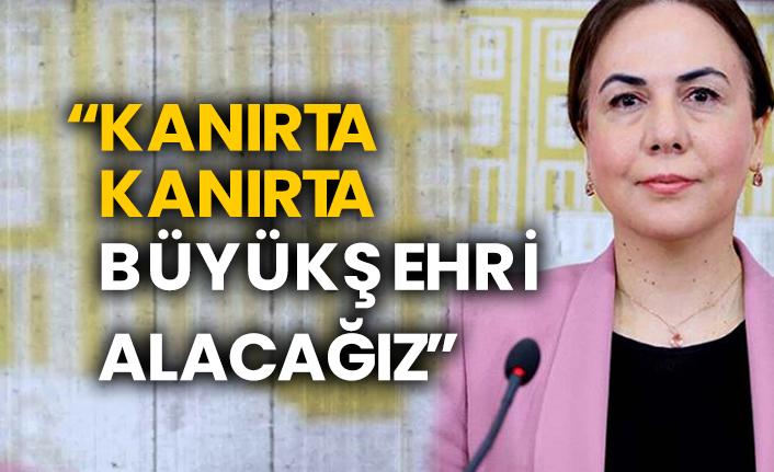 “Kanırta kanırta da büyükşehri alacağız”