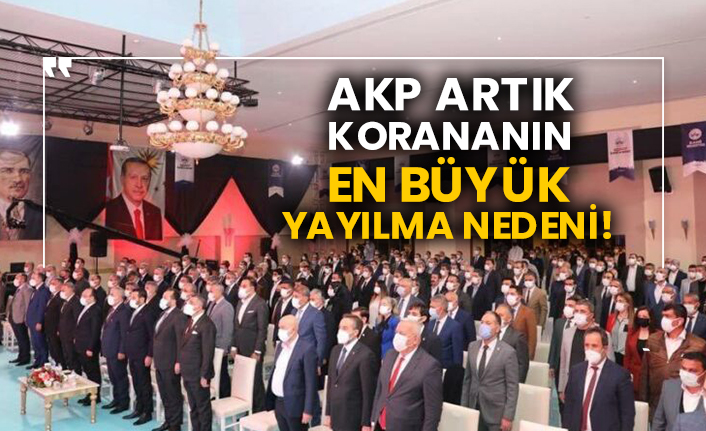 AKP artık korananın en büyük yayılma nedeni!