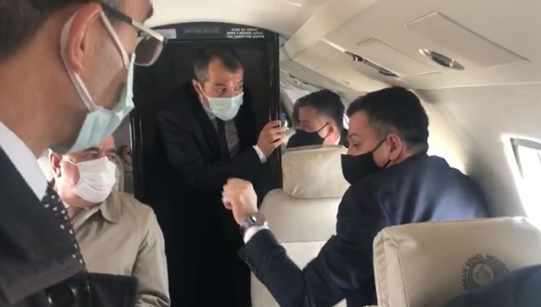 Bakan Pakdemirli'nin uçağı Şırnak'a giderken arızalandı