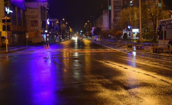 Hafta sonu için 81 ilde sokağa çıkma kısıtlaması başladı