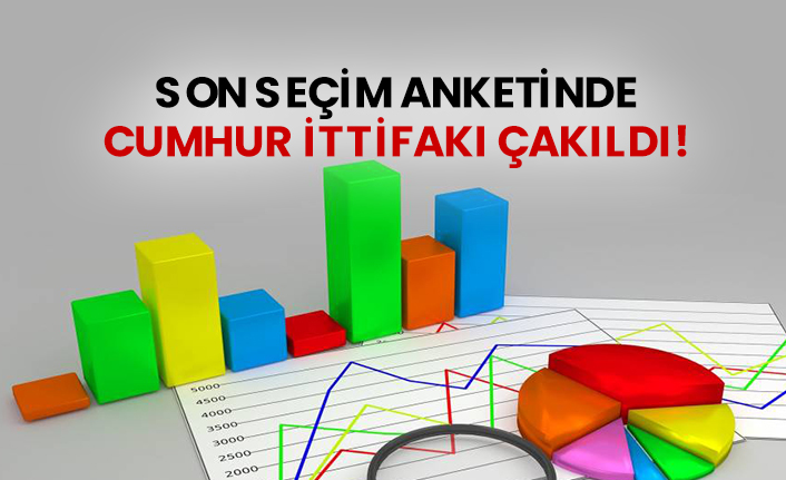 Son seçim anketinde Cumhur İttifakı çakıldı!