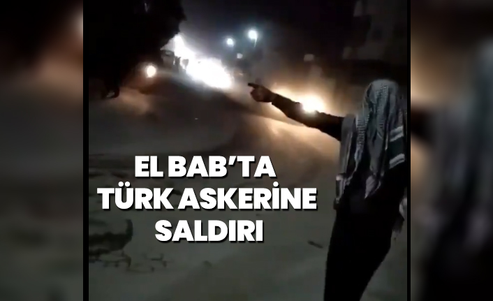 El Bab’ta Türk askeri konvoyuna  saldırı