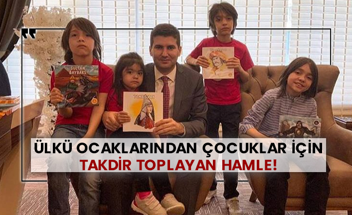 Ülkü Ocaklarından çocuklar için takdir toplayan hamle!