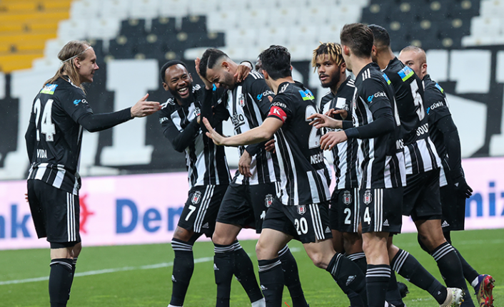 Beşiktaş şampiyonluğa üç puan daha yaklaştı