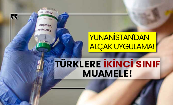 Yunanistan'dan alçak uygulama!  Türklere ikinci sınıf muamele!