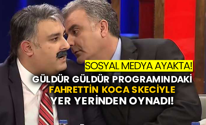 Güldür Güldür programındaki Fahrettin Koca skeciyle yer yerinden oynadı!