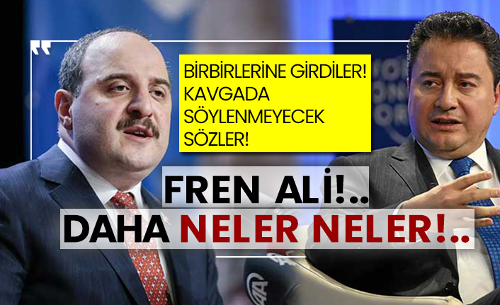 Mustafa Varank'la Ali Babacan birbirine girdi! Kavgada söylenmeyecek sözler! Fren Ali!.. Daha neler neler!..