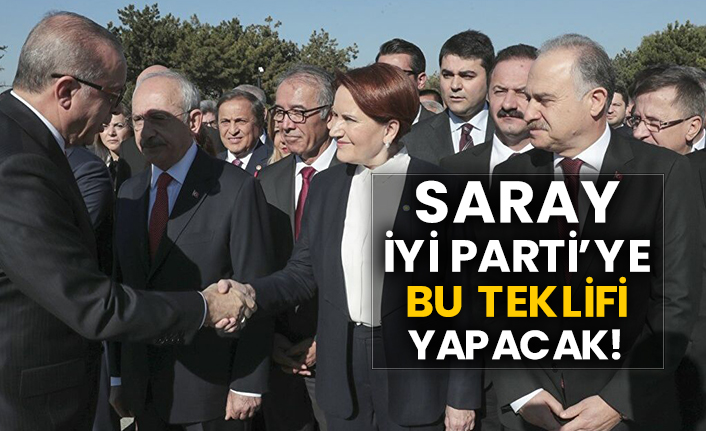 Saray İYİ Parti’ye bu teklifi yapacak!