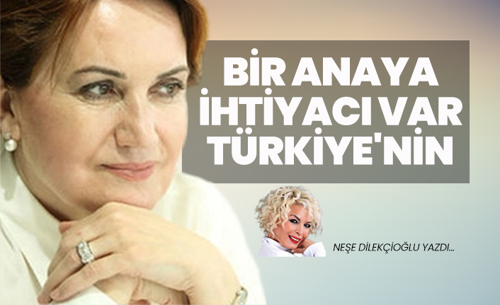 Bir anaya ihtiyacı var Türkiye'nin