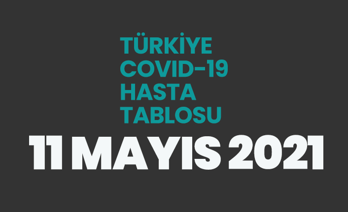 11 Mayıs 2021 koronavirüs vaka tablosu açıklandı