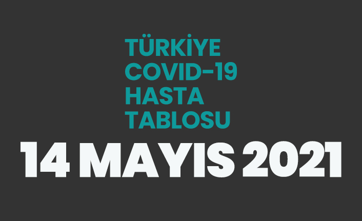 14 Mayıs 2021 koronavirüs vaka tablosu açıklandı