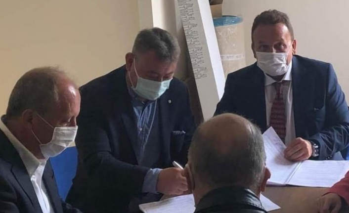 Muharrem İnce partisinin kuruluş dilekçesini verdi