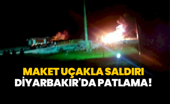 Diyarbakır'da şiddetli patlama
