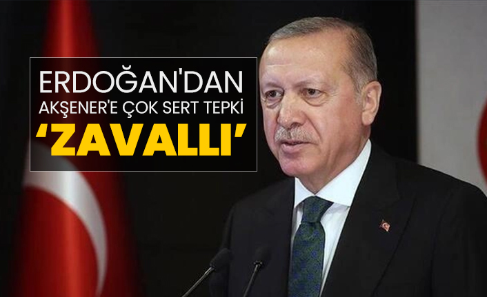 Cumhurbaşkanı Erdoğan'dan Akşener'e çok sert "Netanyahu" tepkisi
