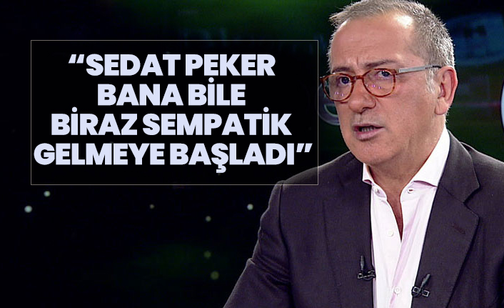 Fatih Altaylı “Sedat Peker bana bile  biraz sempatik  gelmeye başladı”