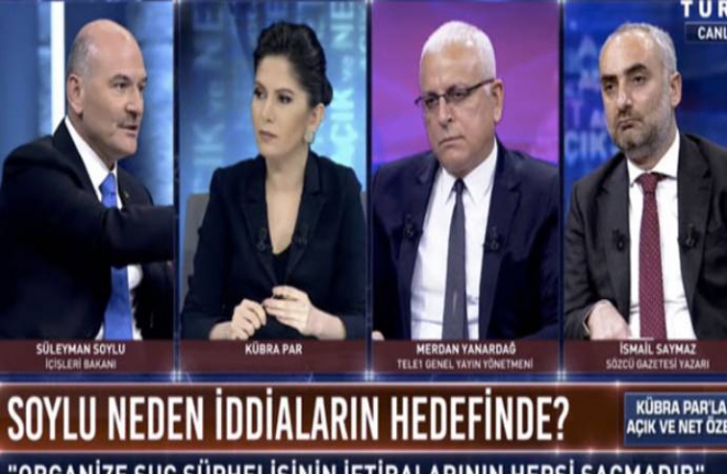 Soylu’nun katıldığı yayında kim, ne kadar süre konuştu?