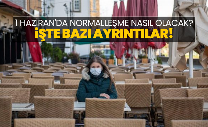 1 Haziran'da normalleşme nasıl olacak? İşte bazı ayrıntılar!