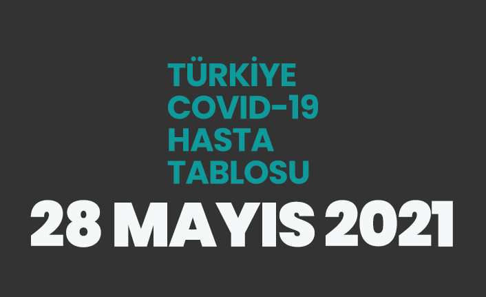28 Mayıs 2021 koronavirüs vaka tablosu açıklandı