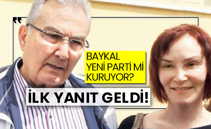 Baykal yeni parti mi kuruyor? İlk yanıt geldi!