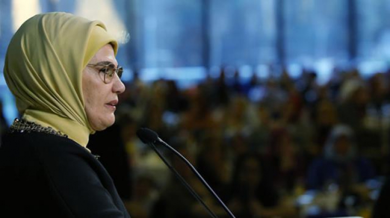 BM'den Emine Erdoğan'a Ödül