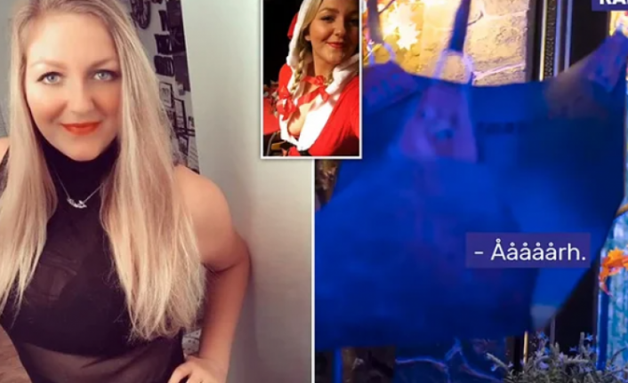 Haber için swinger partisine giden gazeteci, canlı yayında ilişkiye girdi!