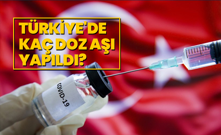 Türkiye'de kaç doz aşı yapıldı?