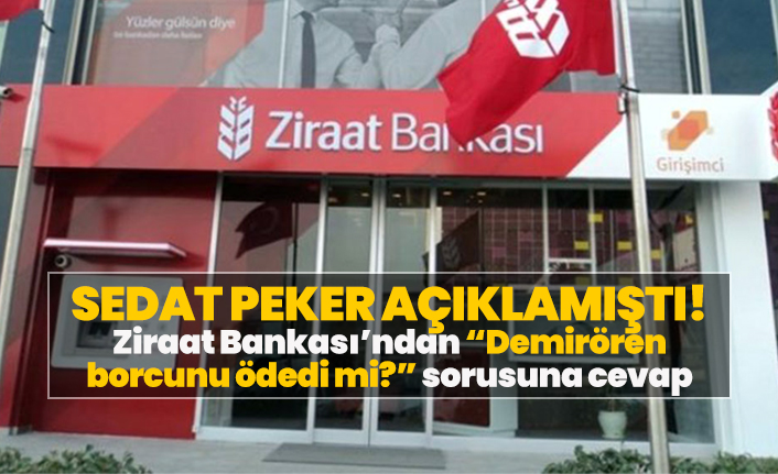 Ziraat Bankasından "SIR" Adı Altında Kaçamak Cevap