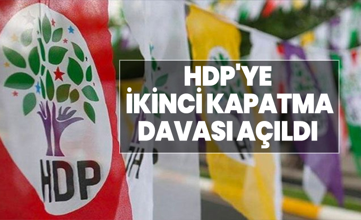 HDP'ye ikinci kapatma davası açıldı
