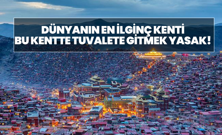 Bu şehirde tuvalete gitmek yasak