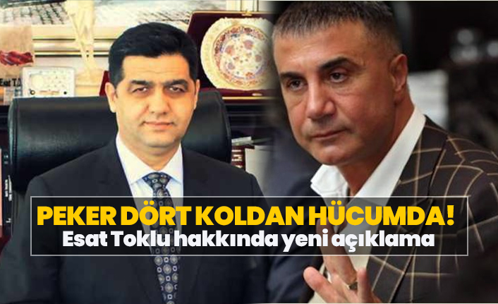 Sedat Peker dört koldan hücumda! Mahkeme Başkanı Esat Toklu hakkında yeni açıklama 