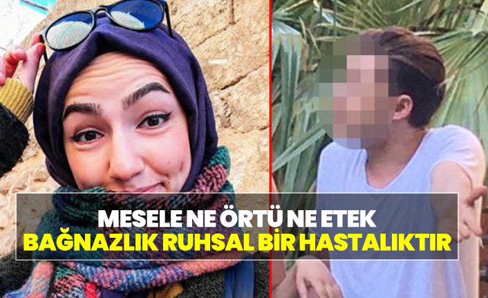 Başörtülü diye saldırdı