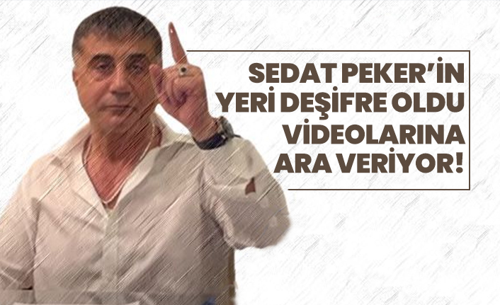 Sedat Peker "Gidiyorum, videolarıma ara verebilirim"