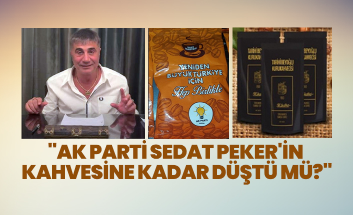 İsmail Saymaz "AK Parti Sedat Peker'in kahvesine kadar düştü mü?"