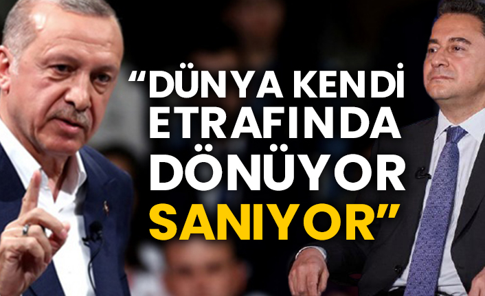 Ali Babacan: “Dünya kendi etrafında dönüyor sanıyor”