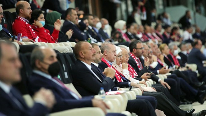 Maç sonucu Erdoğan'ın yüzüne yansıdı