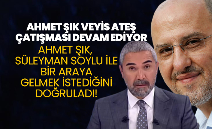 Ahmet Şık, Süleyman Soylu ile bir araya gelmek istediğini doğruladı!