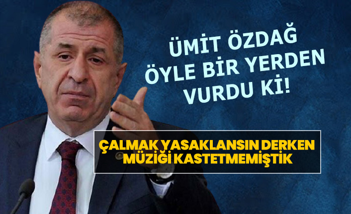 Özdağ’dan, Erdoğan’ın Müzik Yasağı Kararına Tepki