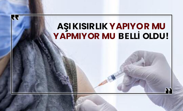 Aşı kısırlık yapıyor mu yapmıyor mu belli oldu!