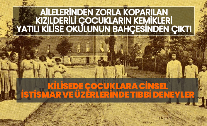 Kilise bahçesinde yüzlerce çocuk cesedi bulundu