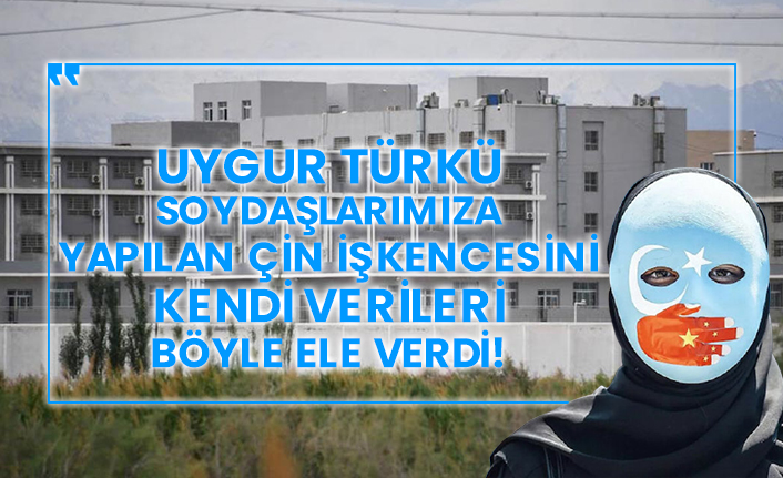 Uygur Türkü soydaşlarımıza yapılan Çin işkencesini kendi verileri böyle ele verdi!