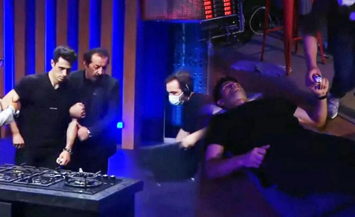 MasterChef'te korkutan anlar: Bir anda yere yığıldı!