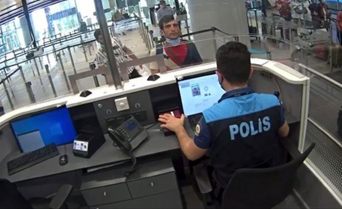Firari DHKP-C'li havalimanında böyle enselendi!