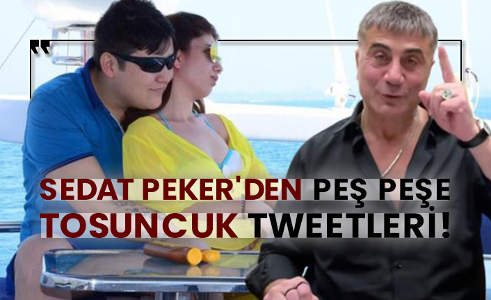 Sedat Peker'den peş peşe Tosuncuk tweetleri!