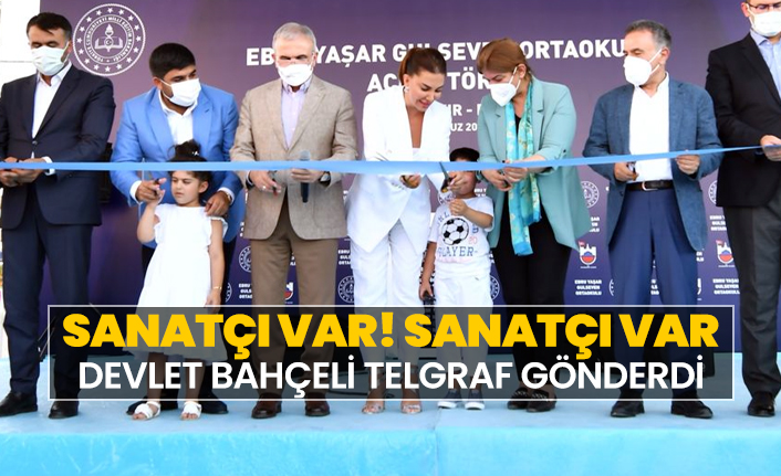 Ebru Yaşar Gülseven ortaokulu açıldı, Devlet Bahçeli telgraf gönderdi