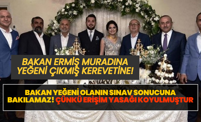 Bakan Yakınına Torpil, Sınav Sonuç Listesine Erişim Engeli