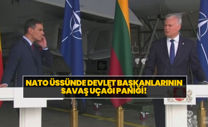 Devlet başkanlarının savaş uçağı paniği!