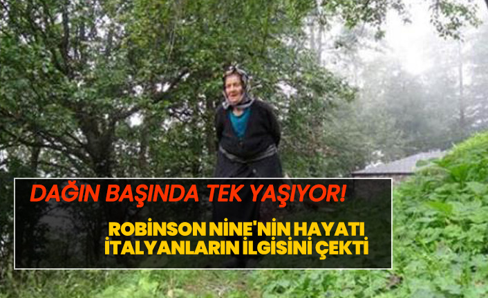 Robinson Nine'nin hayatı İtalyanların ilgisini çekti